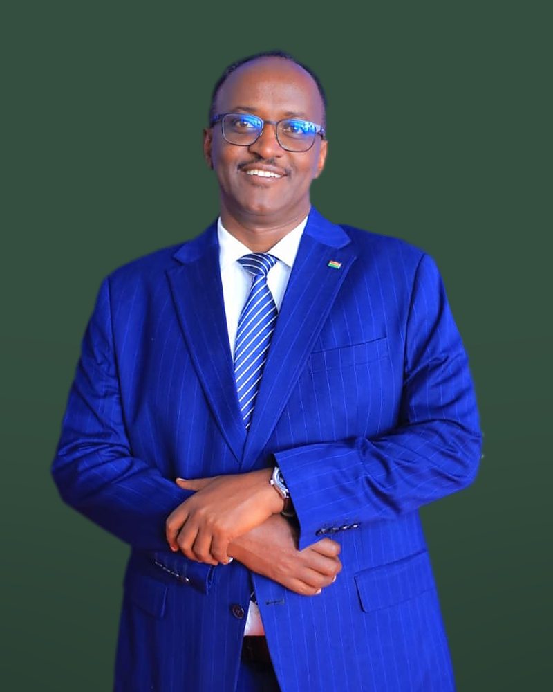 Portrait of the author, Ibrahim Halkano Abduba